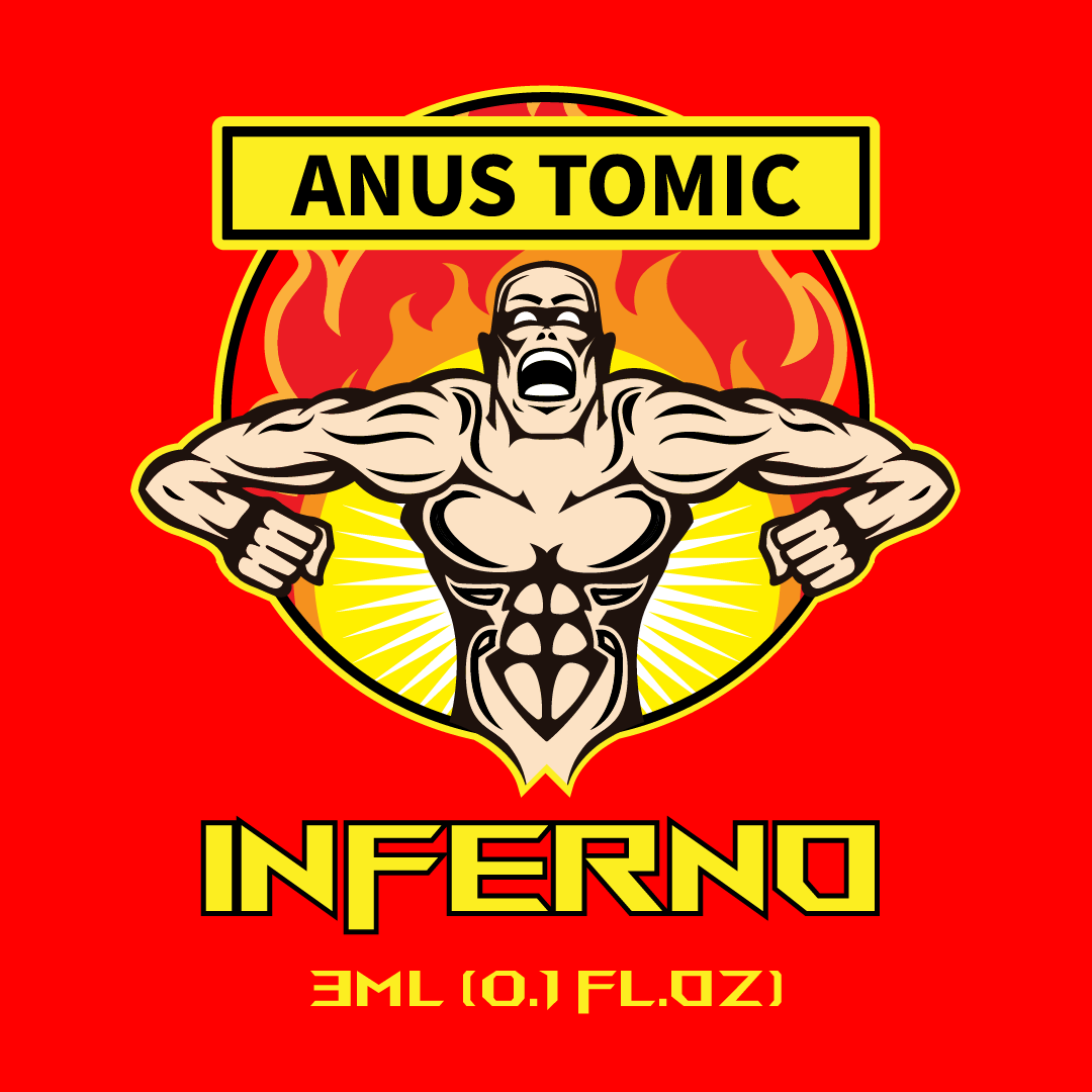 煉獄の所業🕳️😈アヌス トミック インフェルノ 3ML